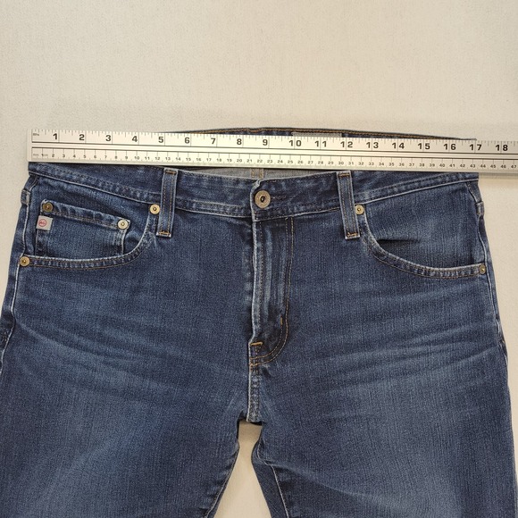 AG Adriano Goldschmied Jeans Mens 34x30* Blue Tellis Modern Slim Straight Denim - Picture 9 of 12